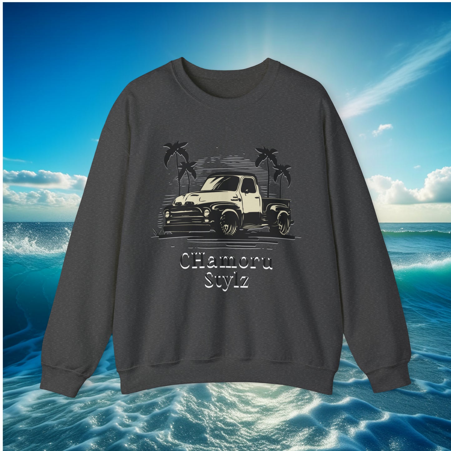 CHamoru Stylz Truck Unisex Sweatshirt