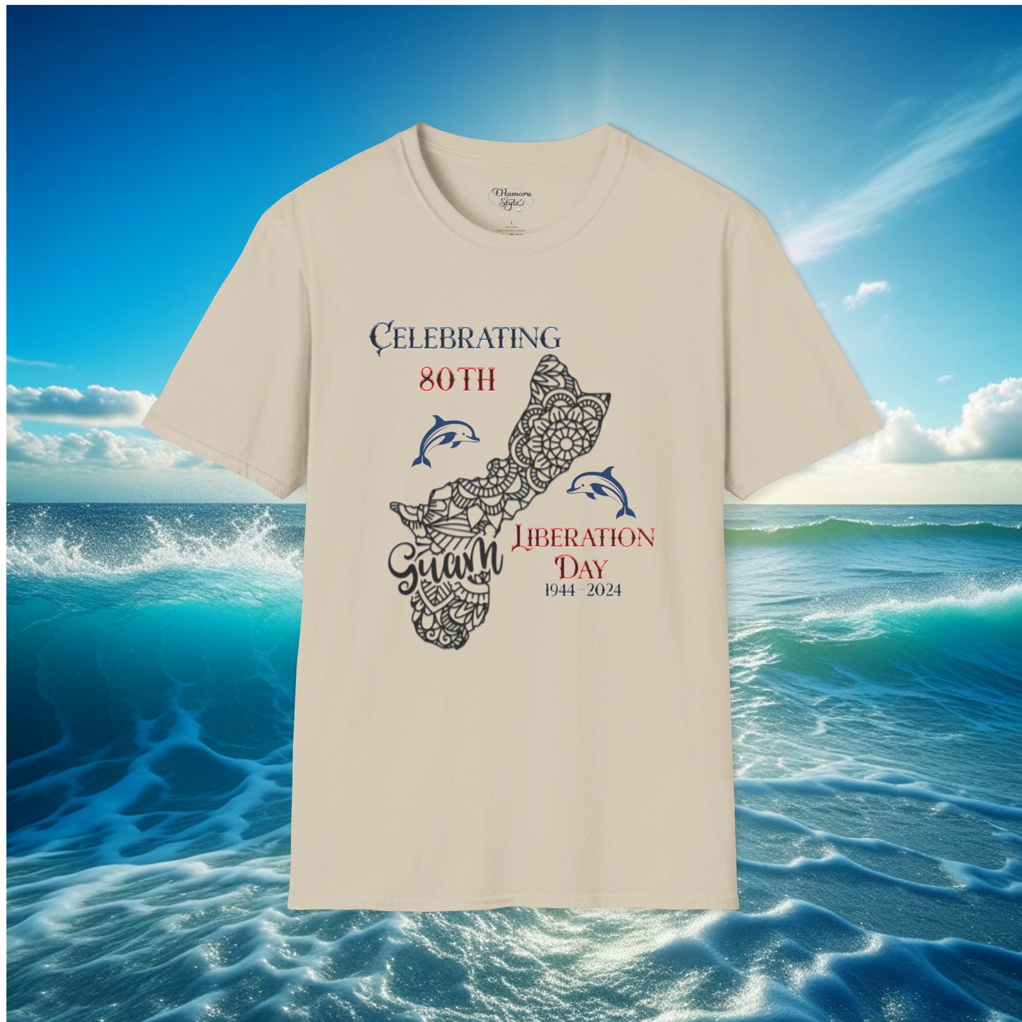 Guam 80th Liberation Day Unisex T-shirt 1