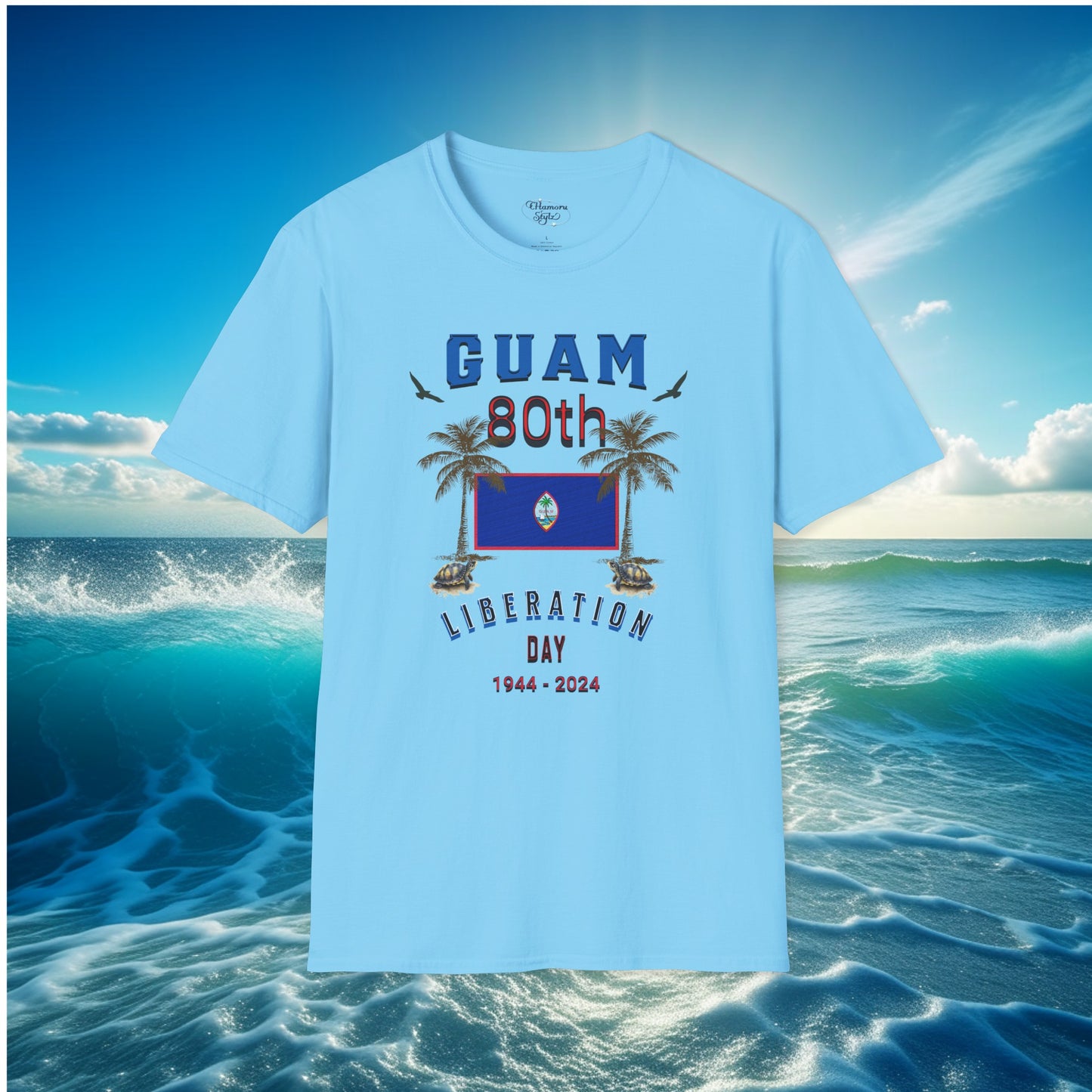 Guam 80th Liberation Day Unisex T-shirt 2