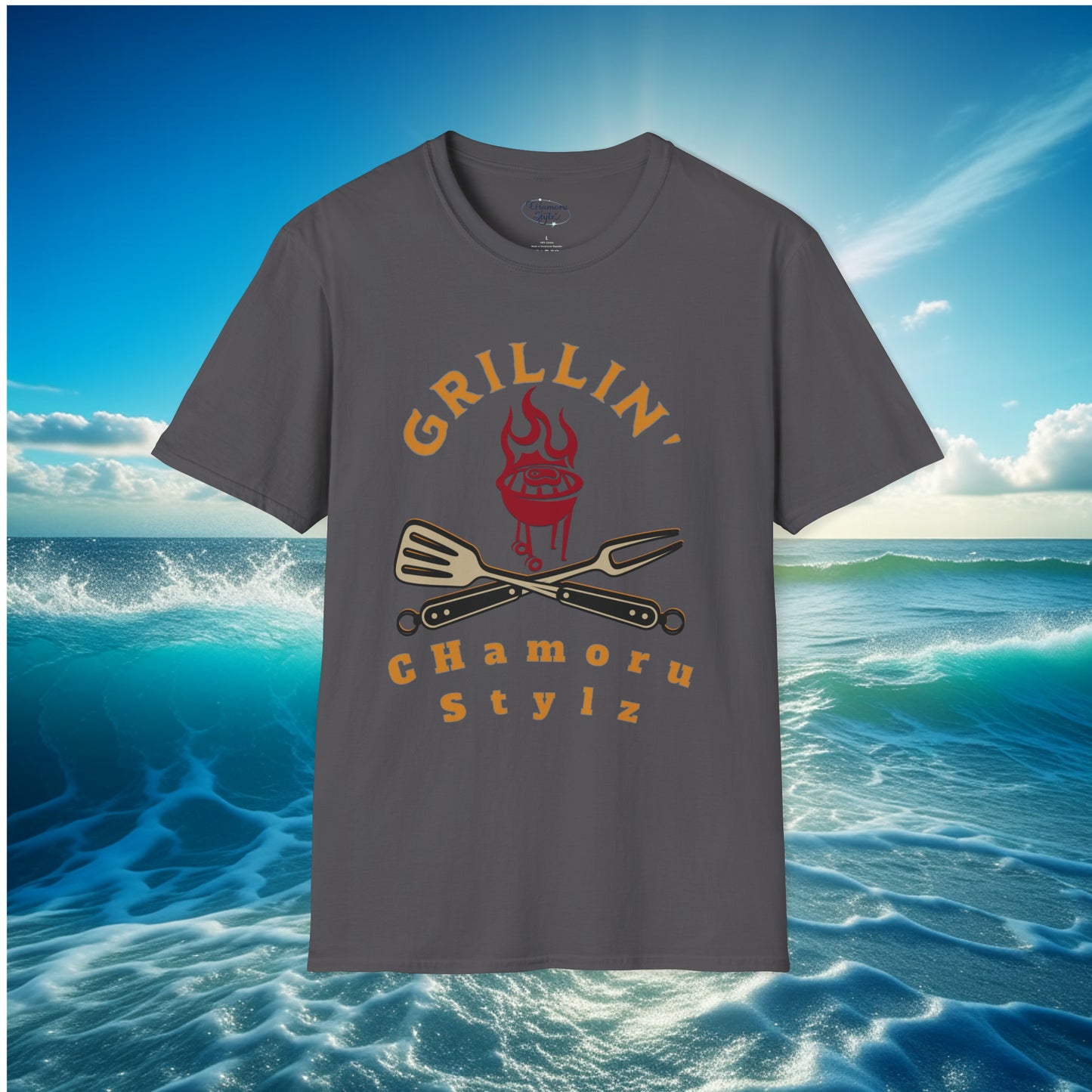 Grillin' CHamoru Stylz Unisex T-Shirt