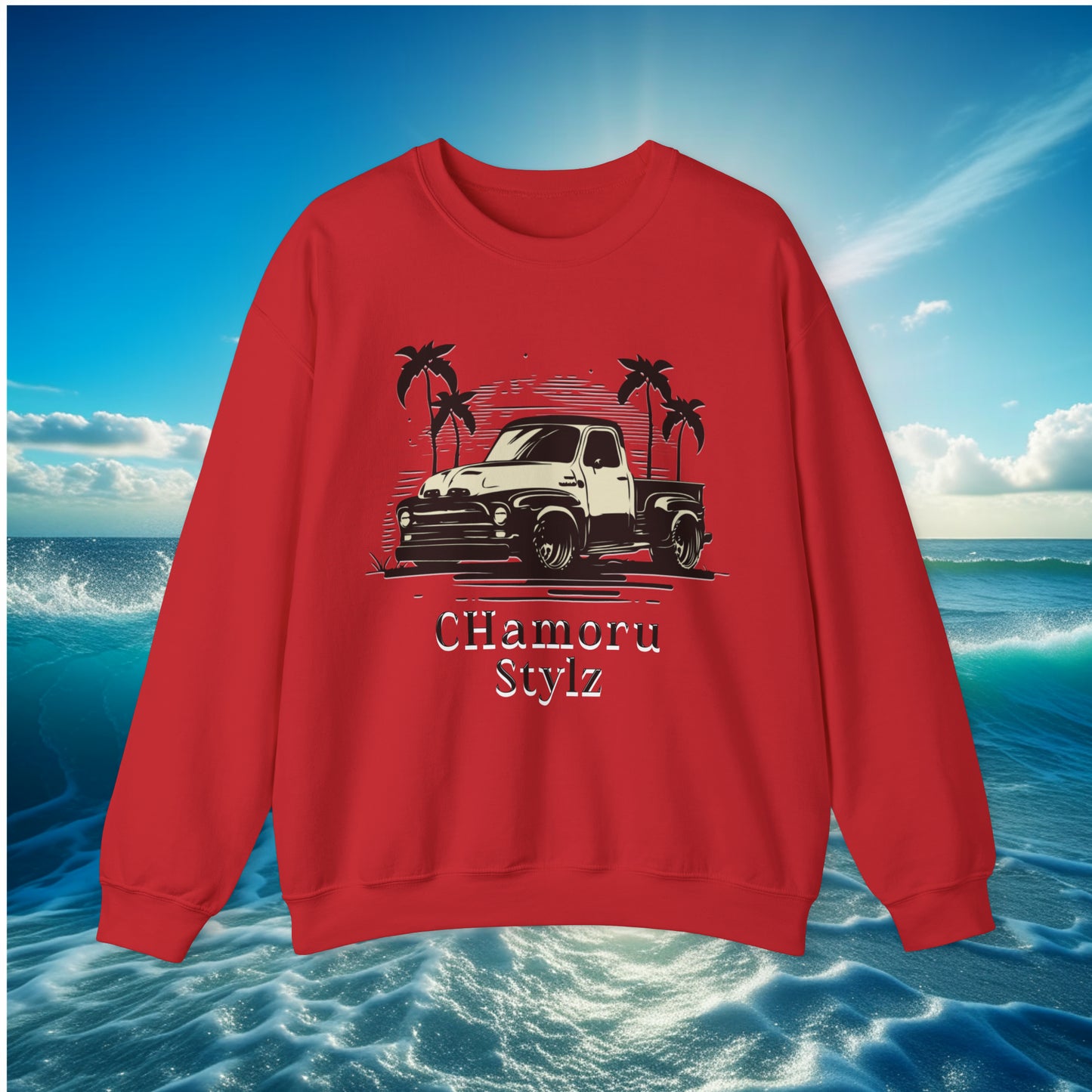 CHamoru Stylz Truck Unisex Sweatshirt