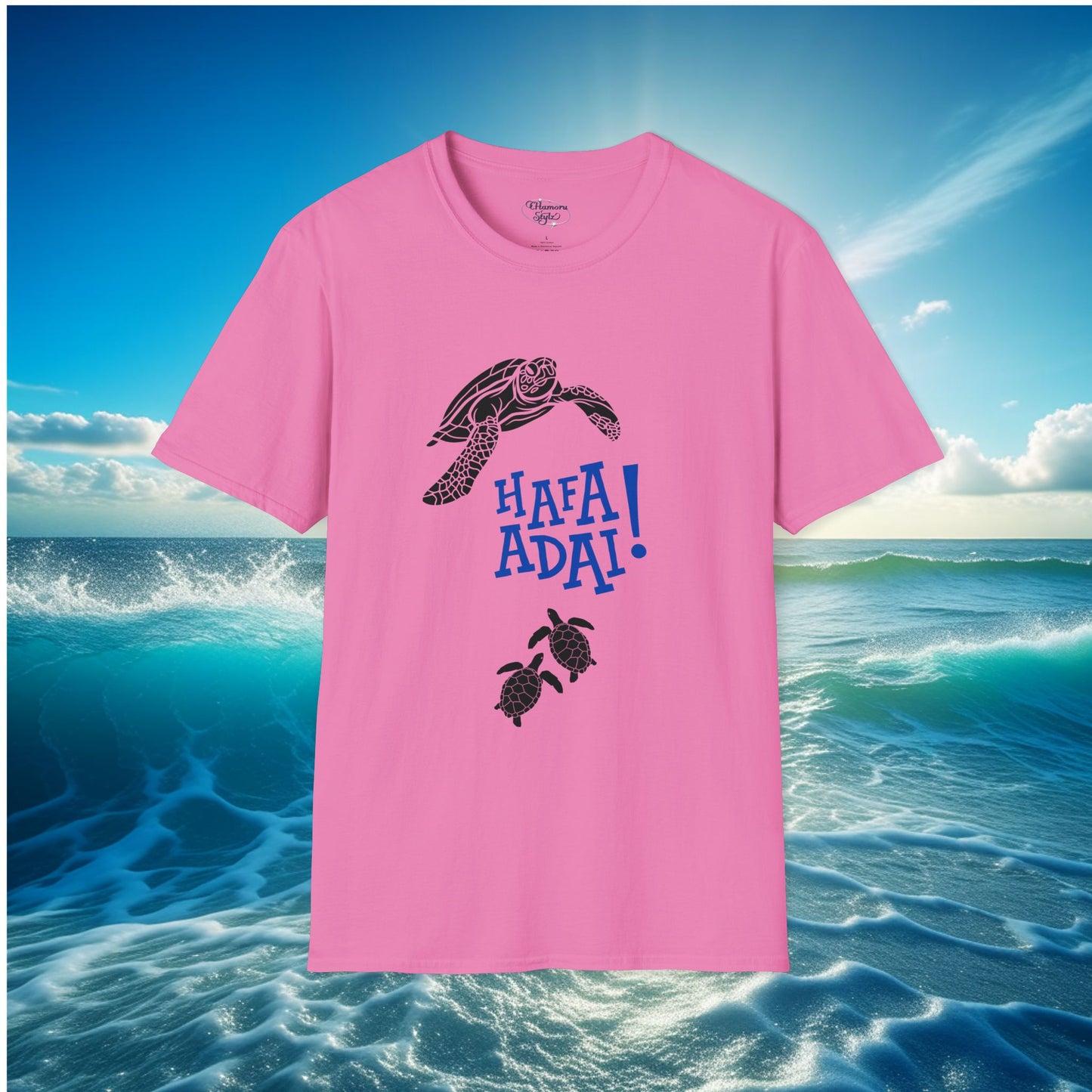 Hafa Adai Turtles Unisex T-Shirt