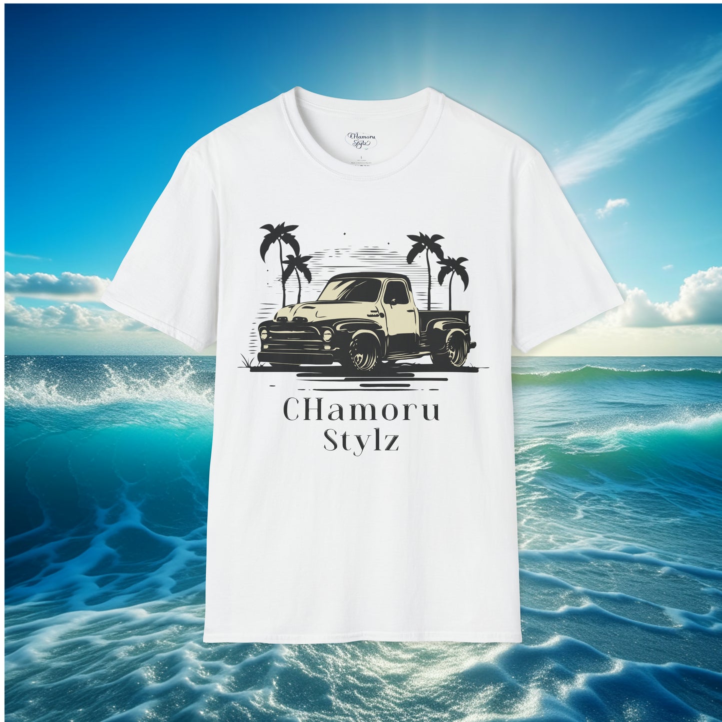 CHamoru Stylz Truck Unisex T-shirt