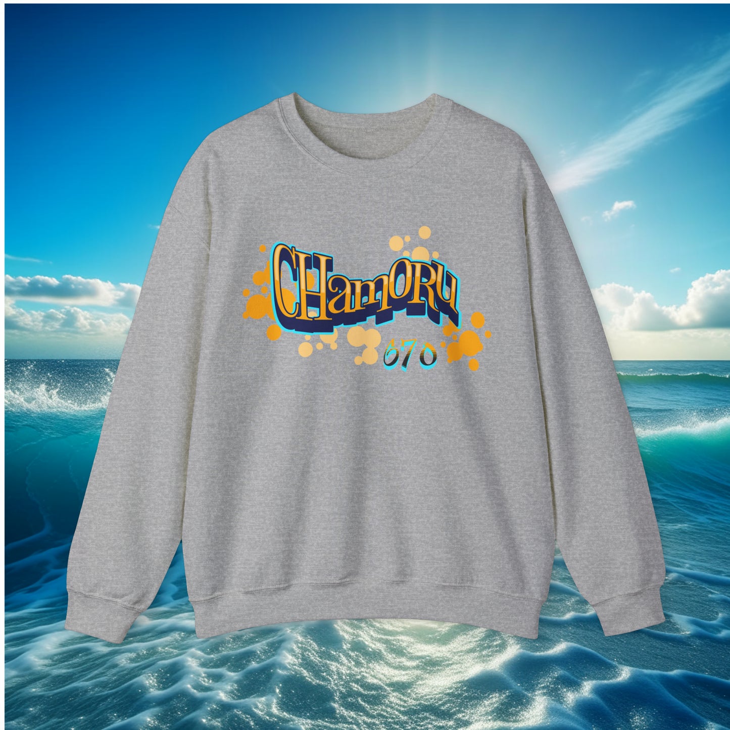 CHamoru Bubbles 670 Unisex Sweatshirt