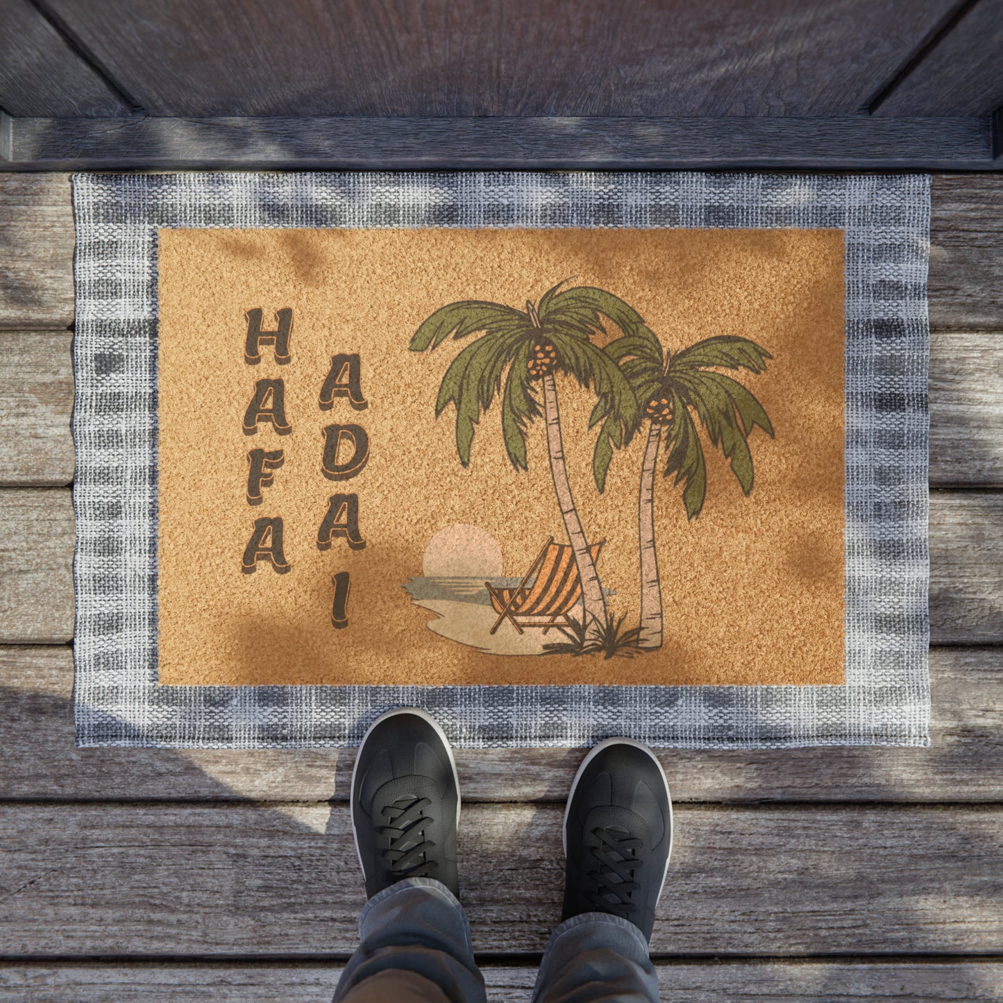 Hafa Adai Beach Doormat