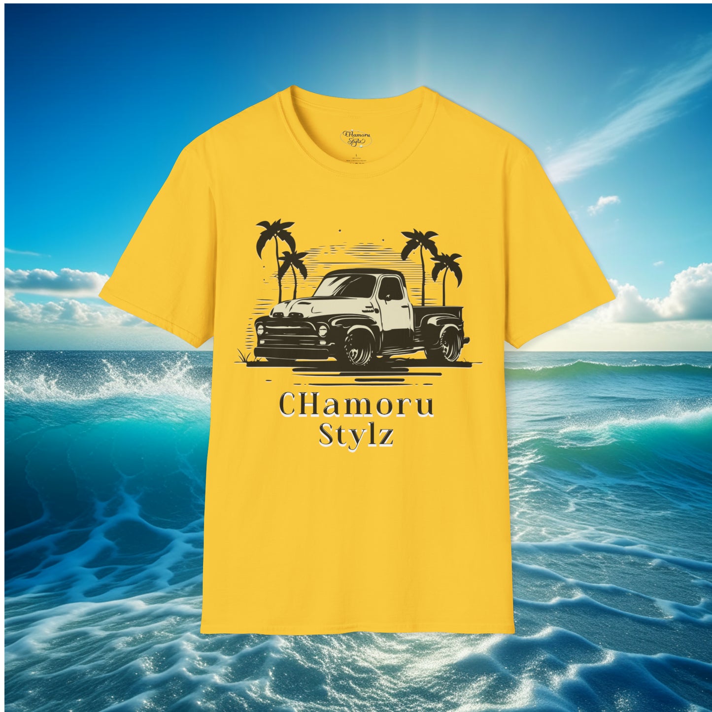 CHamoru Stylz Truck Unisex T-shirt