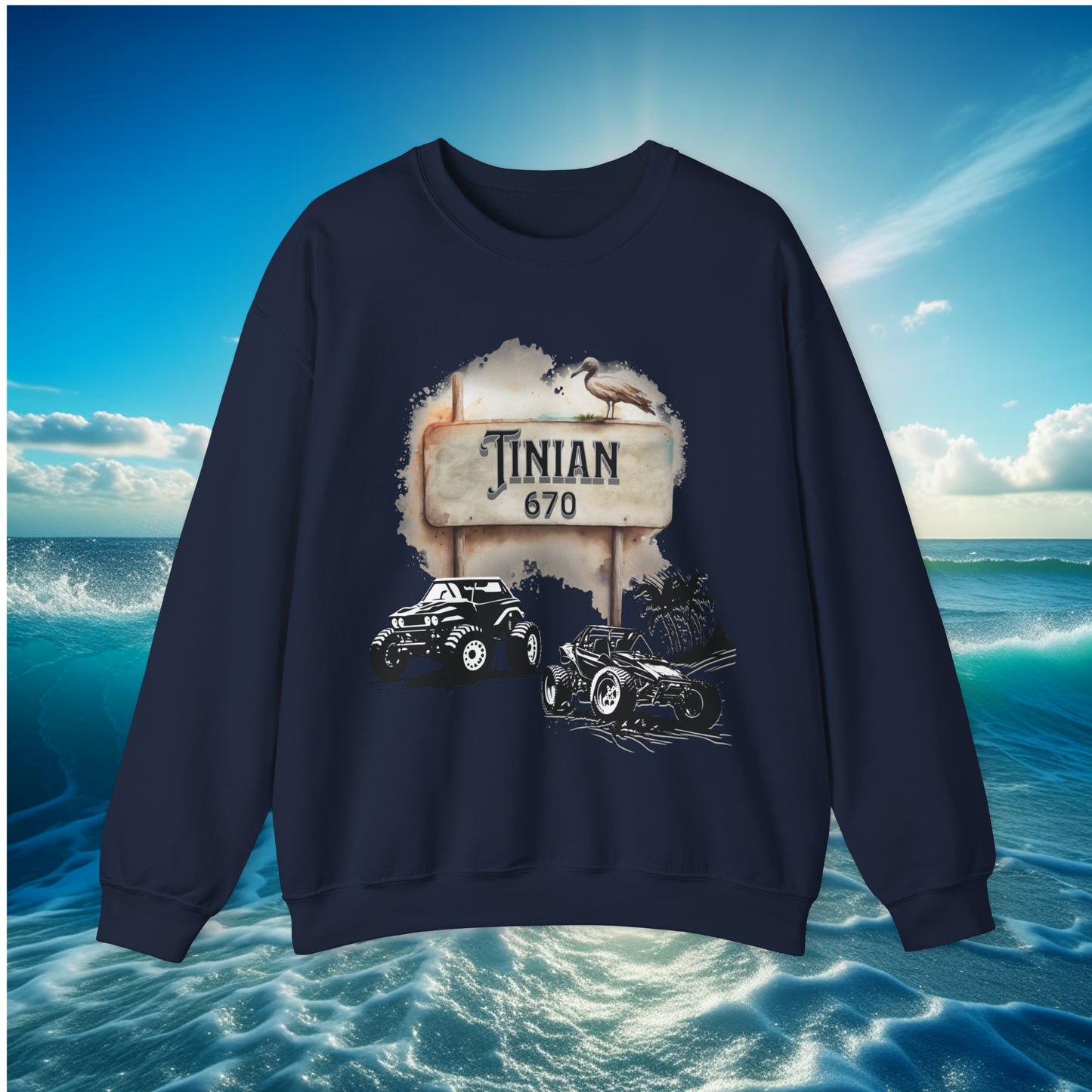 Tinian 670 4wheeler Unisex Sweatshirt