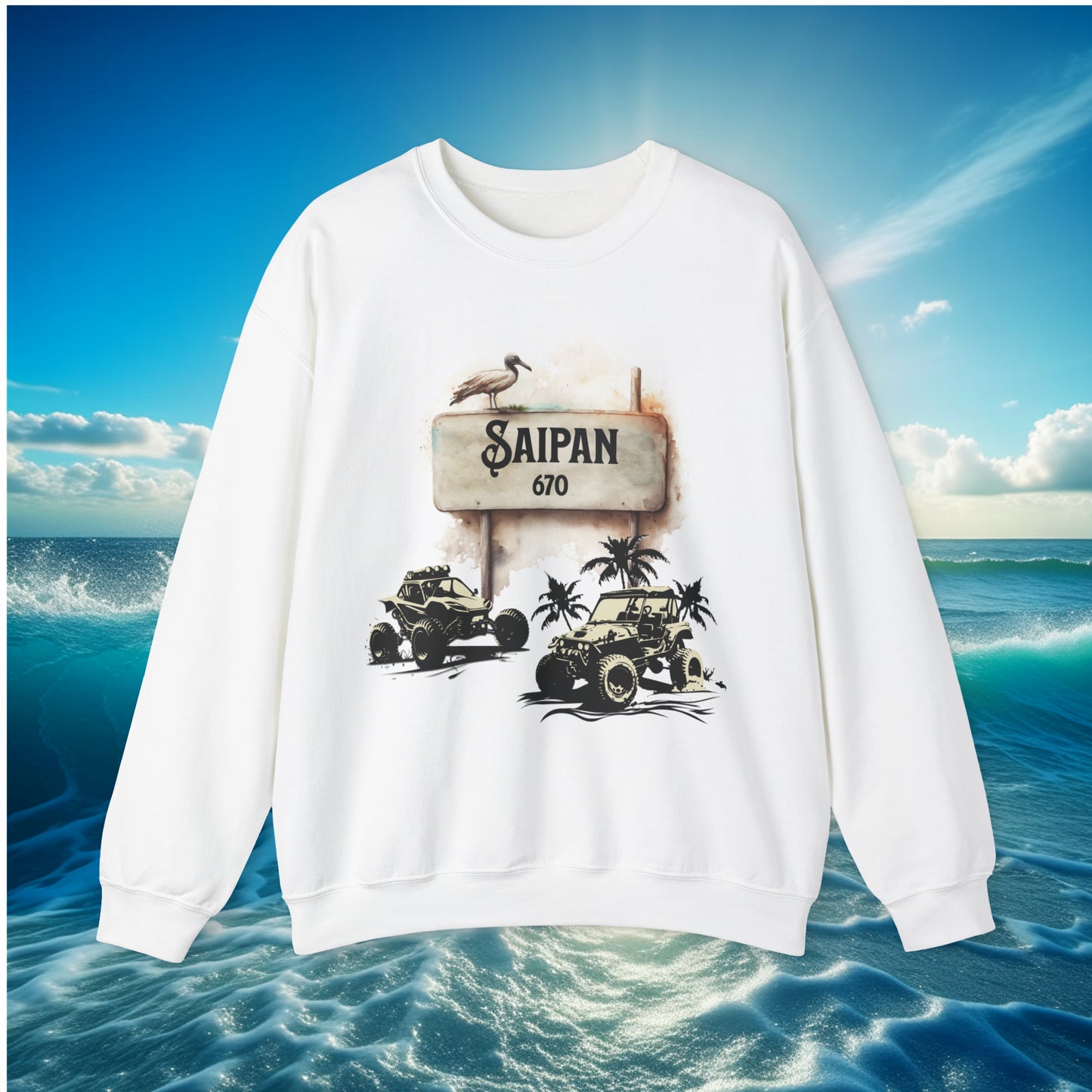 Saipan 670 4wheeler Unisex Sweatshirt