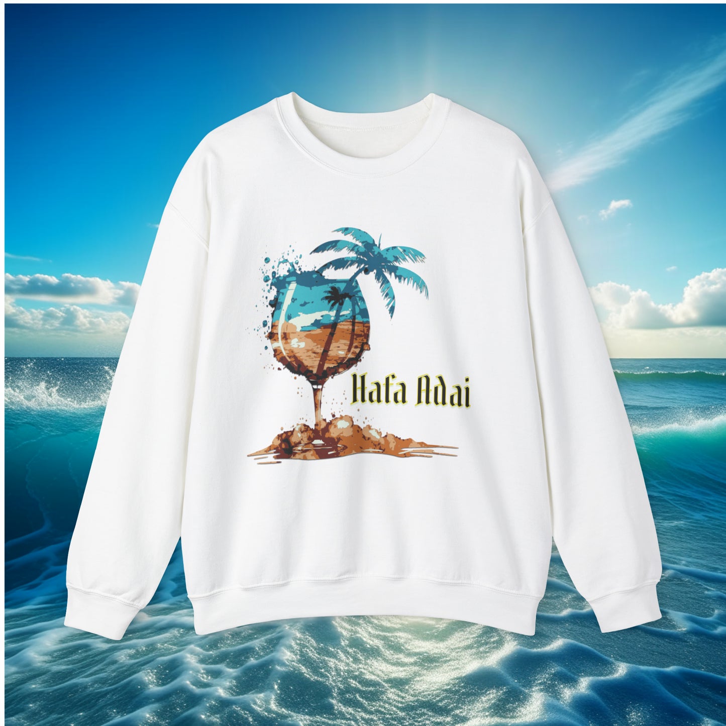 Hafa Adai Glass Unisex Sweatshirt