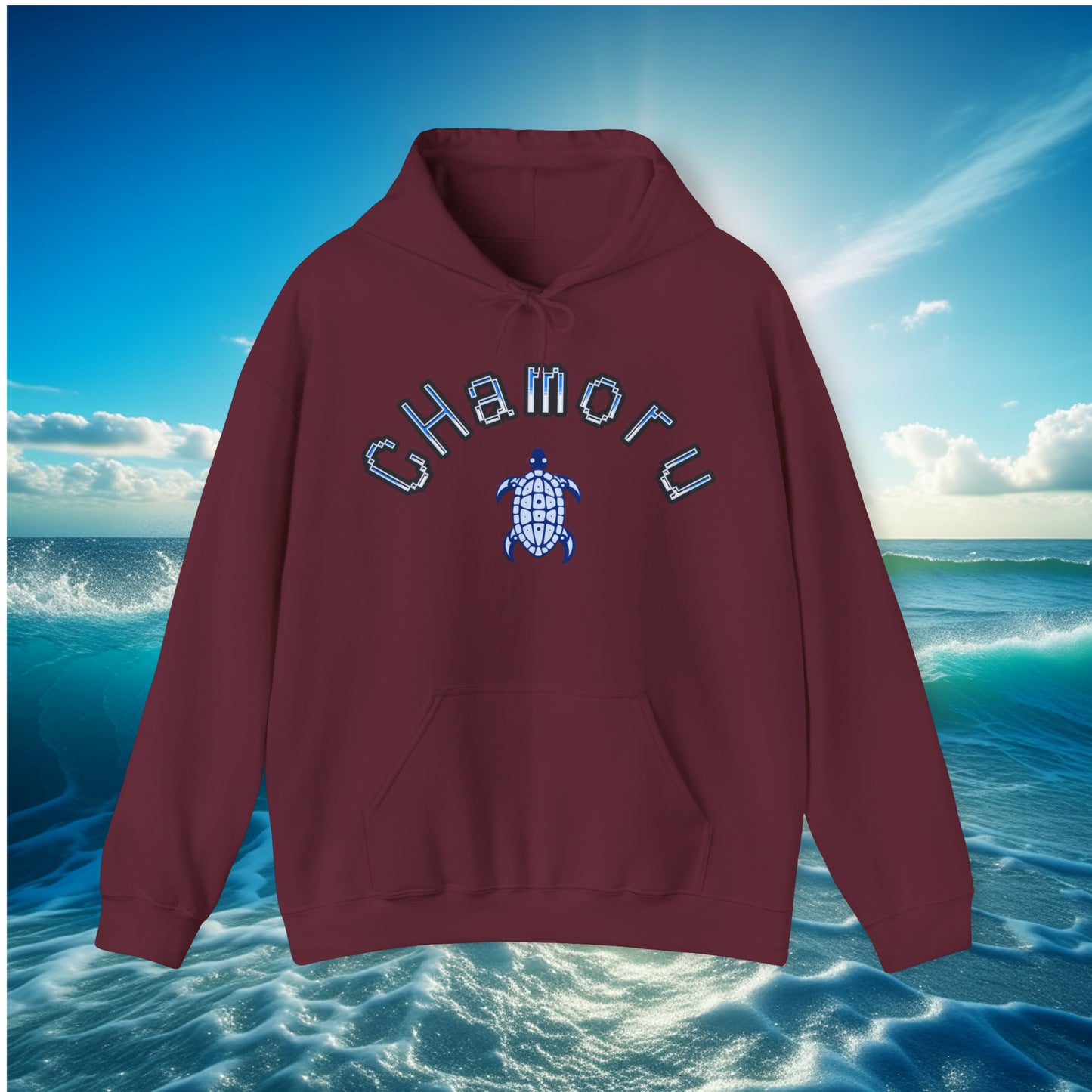 CHamoru Turtle Pullover Unisex Hoodie