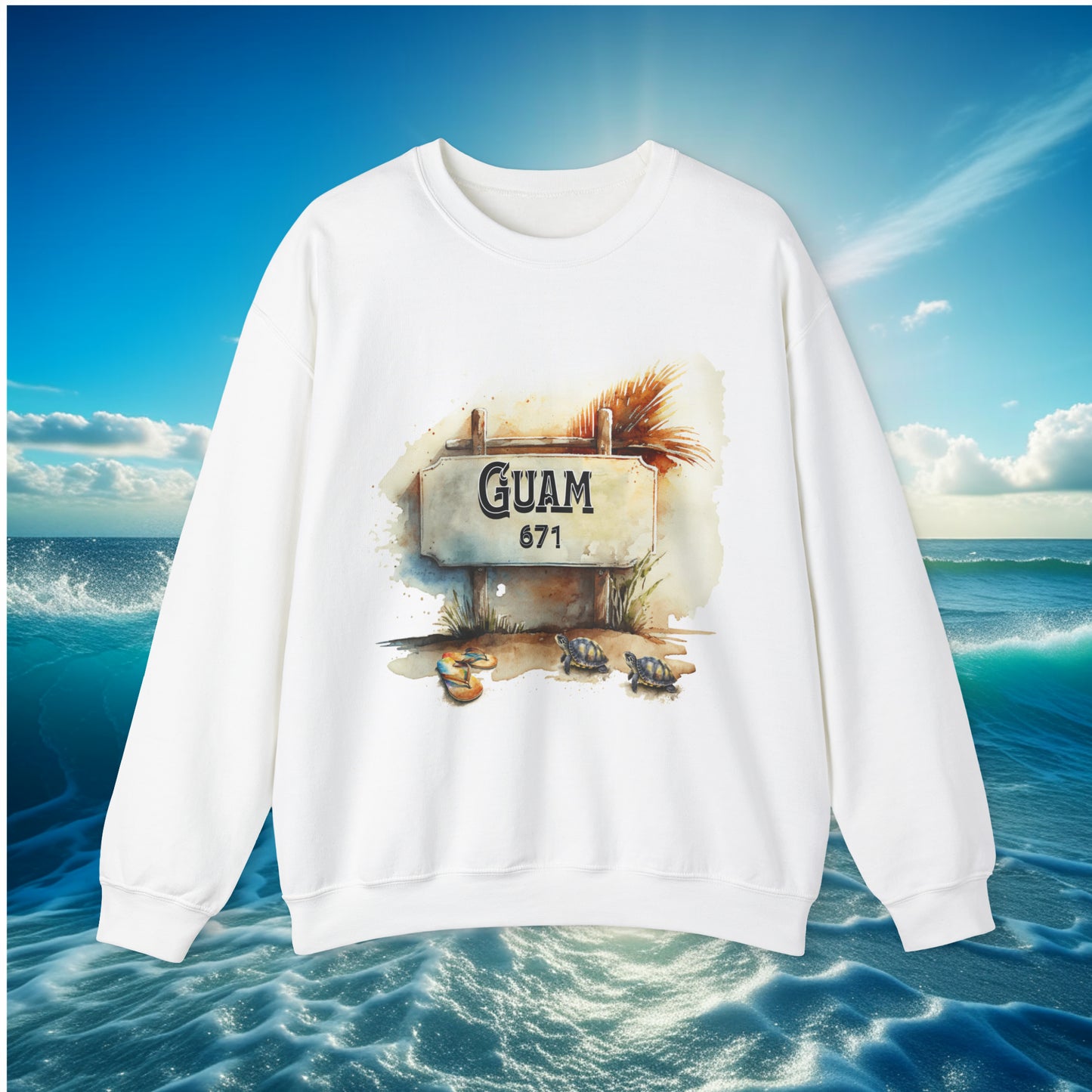 Guam 671 Unisex Sweatshirt