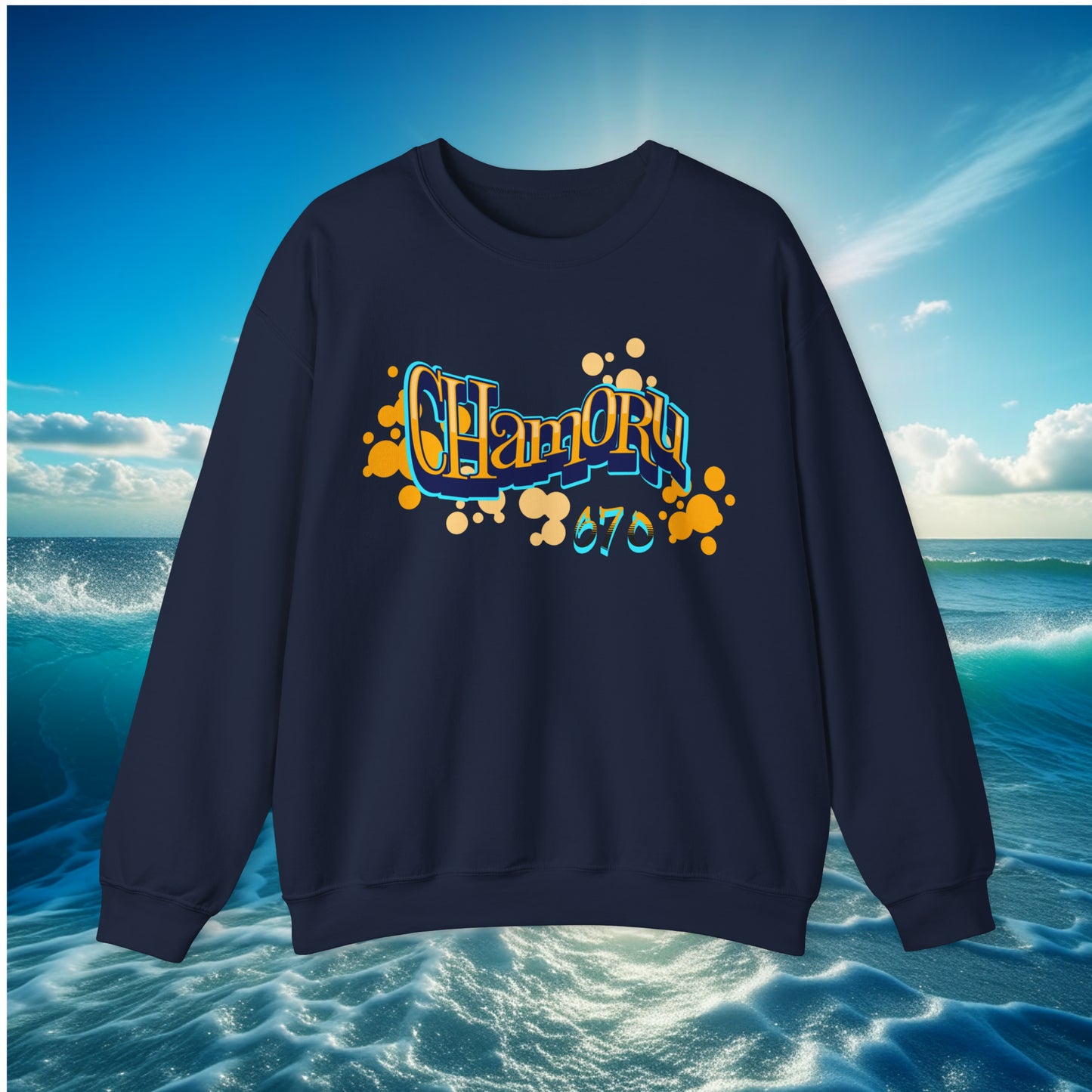 CHamoru Bubbles 670 Unisex Sweatshirt