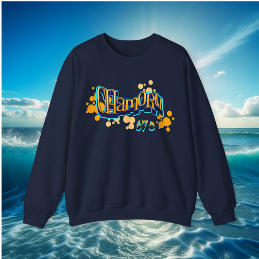 CHamoru Bubbles 670 Unisex Sweatshirt